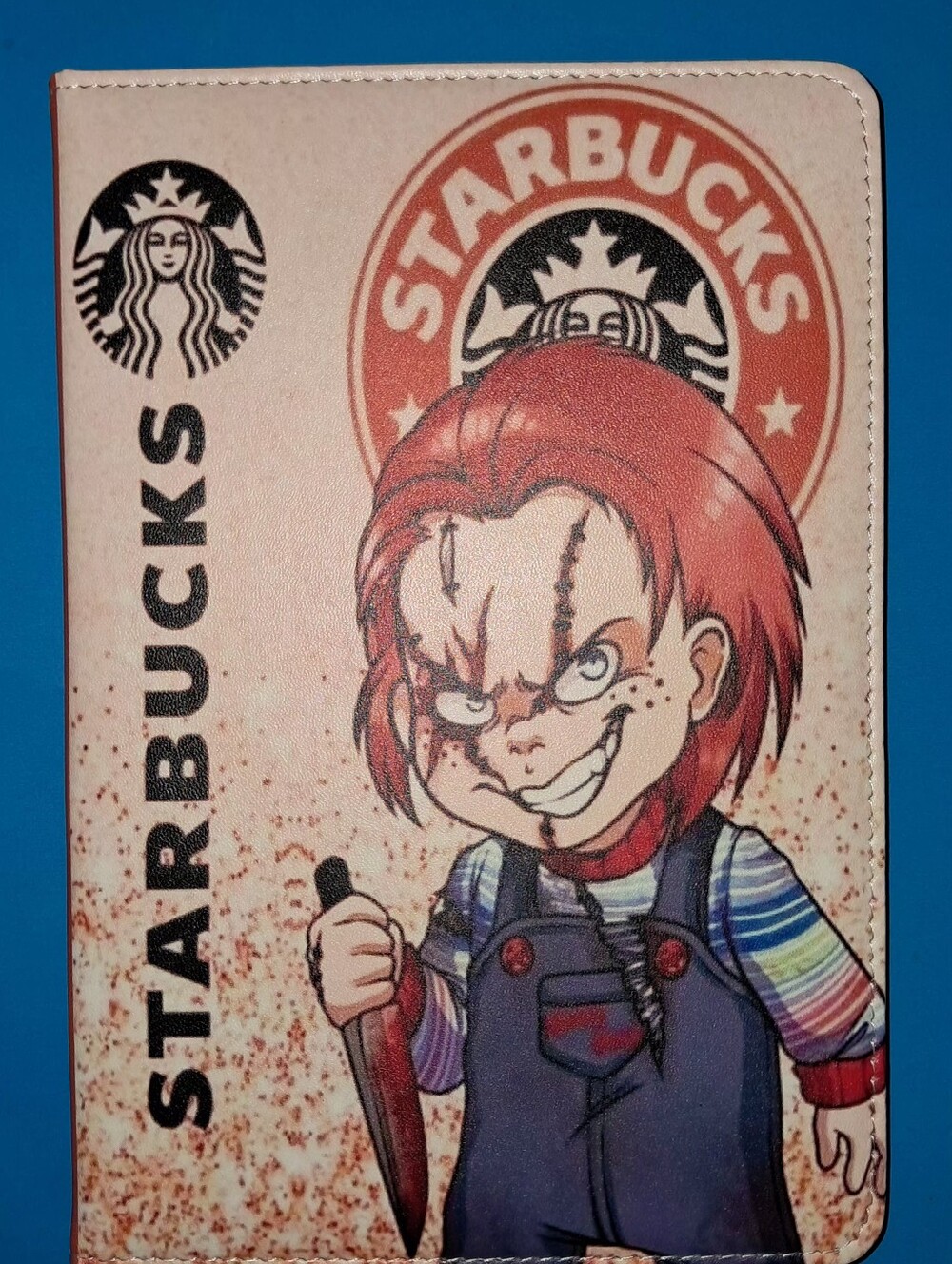 New! Starbucks Chucky Notebook. Soft Cover